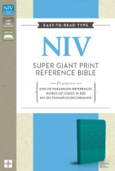 NIV Super Giant Print Reference Bible Giant Print Imitation Leather
