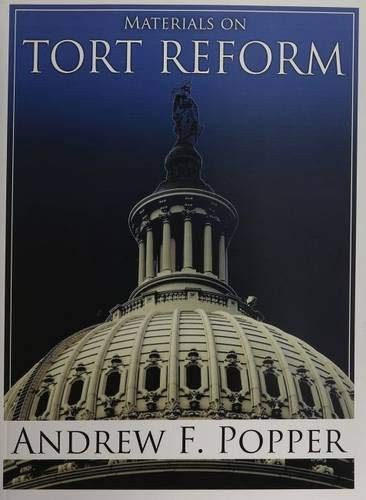 Materials On Tort Reform