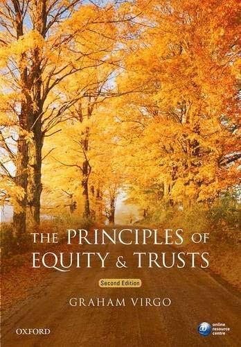 Principles of Equity and Trusts