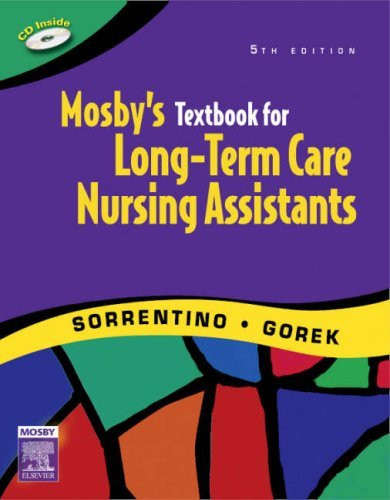 Mosby's Textbook For Long-Term Care Nursing Assistants