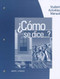 Student Activities Manual For Como Se Dice