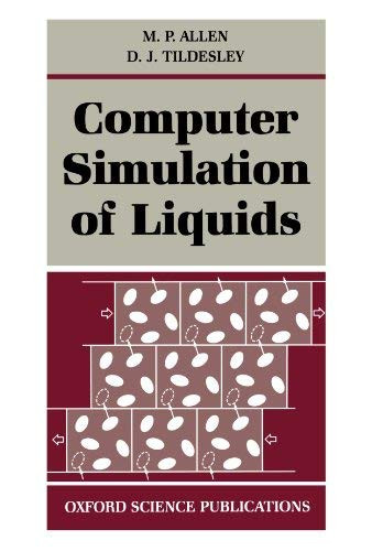 Computer Simulation Of Liquids