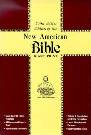 Saint Joseph Giant Print Bible-Nabre