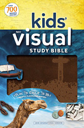 NIV Kids' Visual Study Bible Leathersoft Bronze Full Color Interior