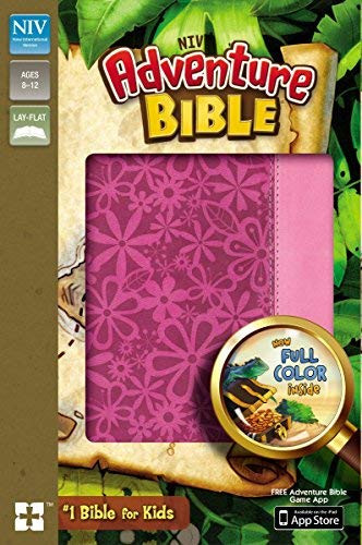 NIV Adventure Bible Imitation Leather Pink Full Color