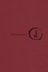 Jesus-Centered Bible NLT Cranberry