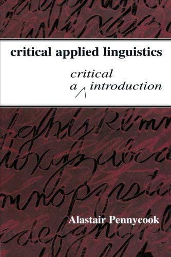 Critical Applied Linguistics