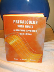 Precalculus With Limits A Graphing Approach