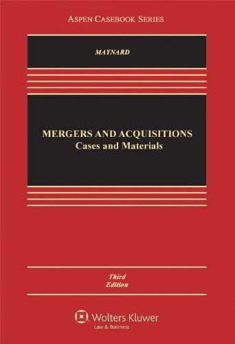 Mergers And Acquisitions