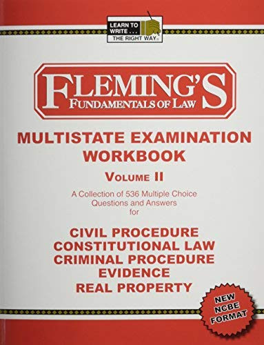 Multistate Examination Workbook volume 2