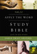 NKJV Apply the Word Study Bible Large Print Red Letter Edition