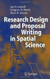Research Design And Proposal Writing In Spatial Science