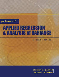 Primer Of Applied Regression And Analysis Of Variance