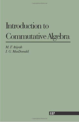 Introduction To Commutative Algebra