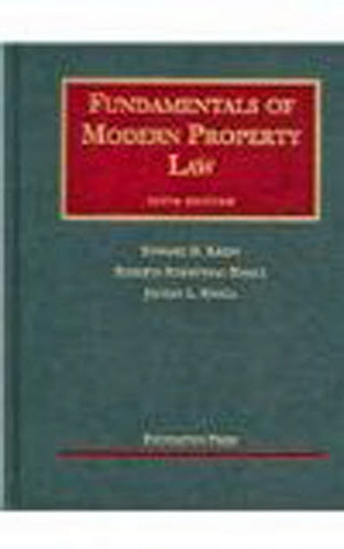 Fundamentals Of Modern Property Law