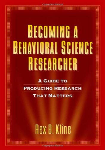 Becoming A Behavioral Science Researcher