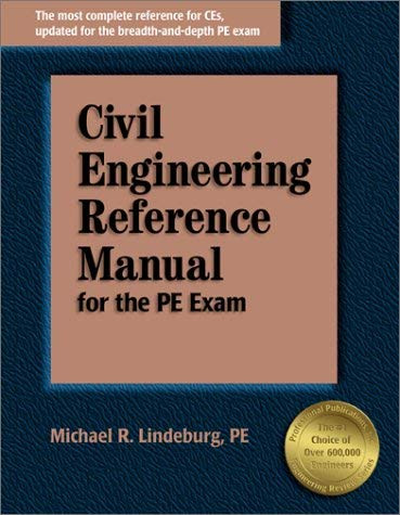 PE Exam Civil Engineering Reference Manual