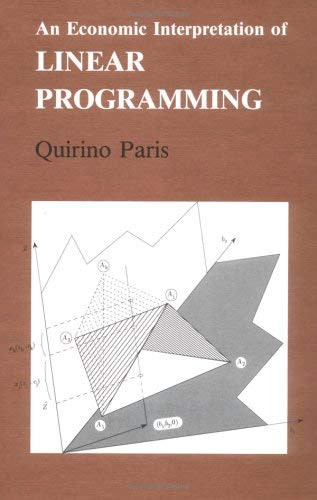 Economic Interpretation Of Linear Programming