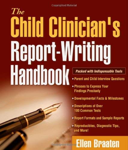 Child Clinician's Report-Writing Handbook