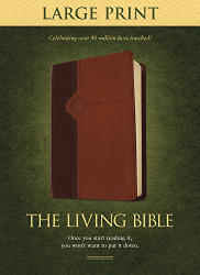 Living Bible Large Print Edition TuTone