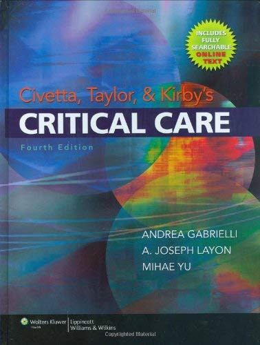 Civetta Taylor Kirby's Critical Care