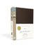 NIV Journal the Word Bible Premium Leather Brown