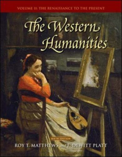 Western Humanities Volume 2