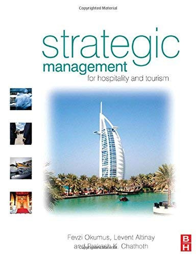 Strategic Management For Hospitality And Tourism