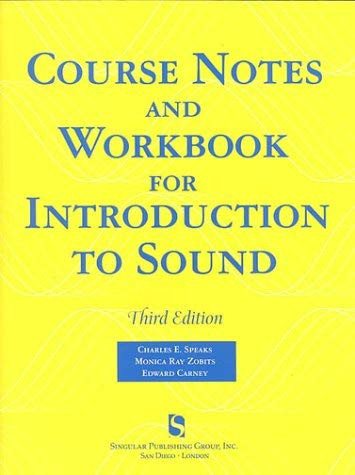 Course Notes And Workshop For Introduction To Sound