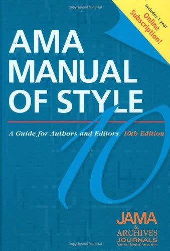 AMA Manual Of Style