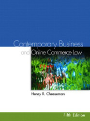 Contemporary Business And Online Commerce Law