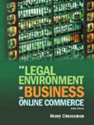 Legal Environment Of Business And Online Commerce