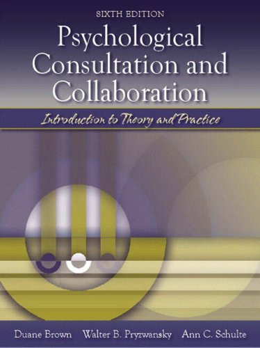 Psychological Consultation And Collaboration