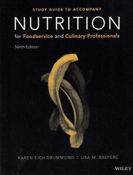 Nutrition for Foodservice and Culinary Professionals Student