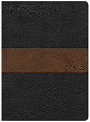 CSB Spurgeon Study Bible Black/Brown LeatherTouch«