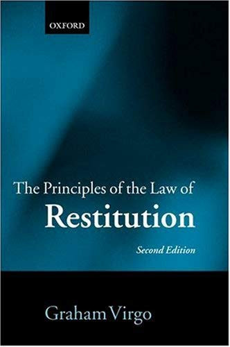 Principles Of The Law Of Restitution