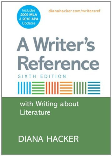 Writer's Reference With Writing About Literature
