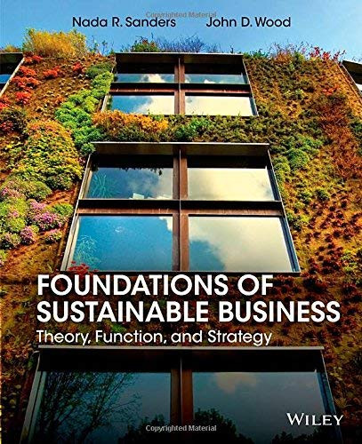 Foundations Of Sustainable Business