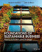 Foundations Of Sustainable Business