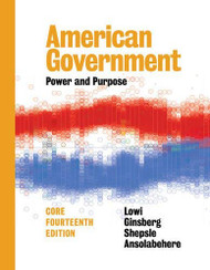 American Government Power And Purpose