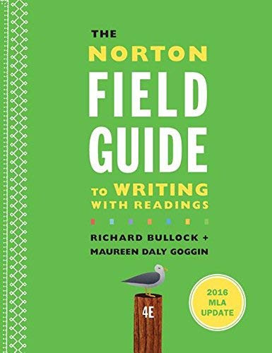 Norton Field Guide to Writing with 2016 MLA Update