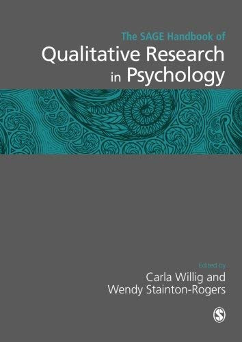 Sage Handbook Of Qualitative Research In Psychology