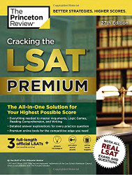 Cracking the LSAT Premium with 3 Real Practice Tests