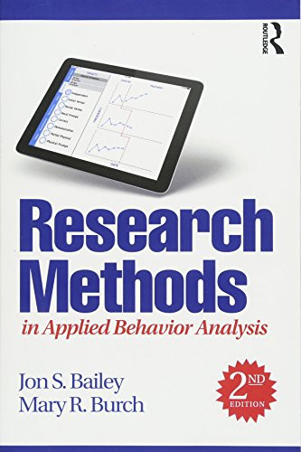 Research Methods in Applied Behavior Analysis