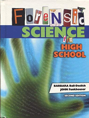 Forensic Science For High School Student Text