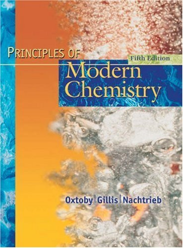Principles Of Modern Chemistry