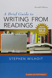 Brief Guide to Writing from Readings A MLA
