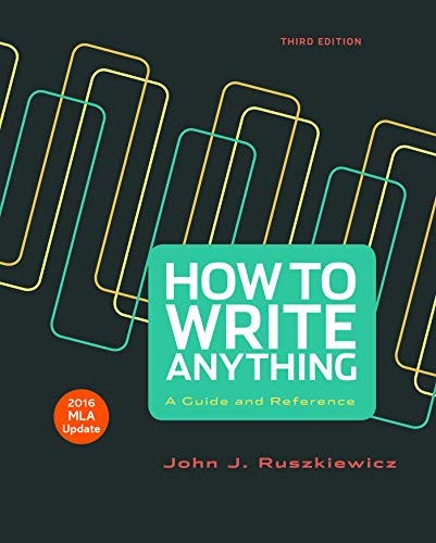 How To Write Anything