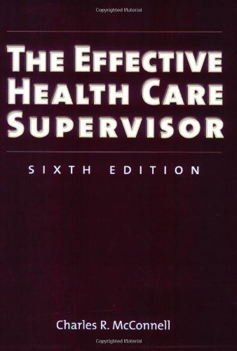 Effective Health Care Supervisor