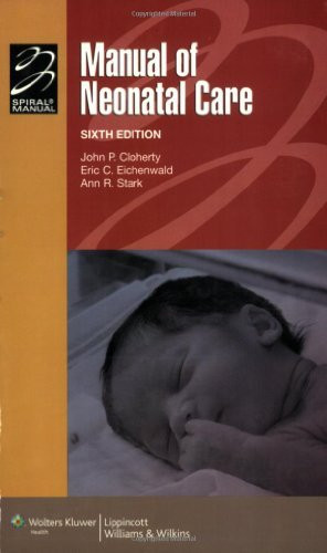 Manual Of Neonatal Care